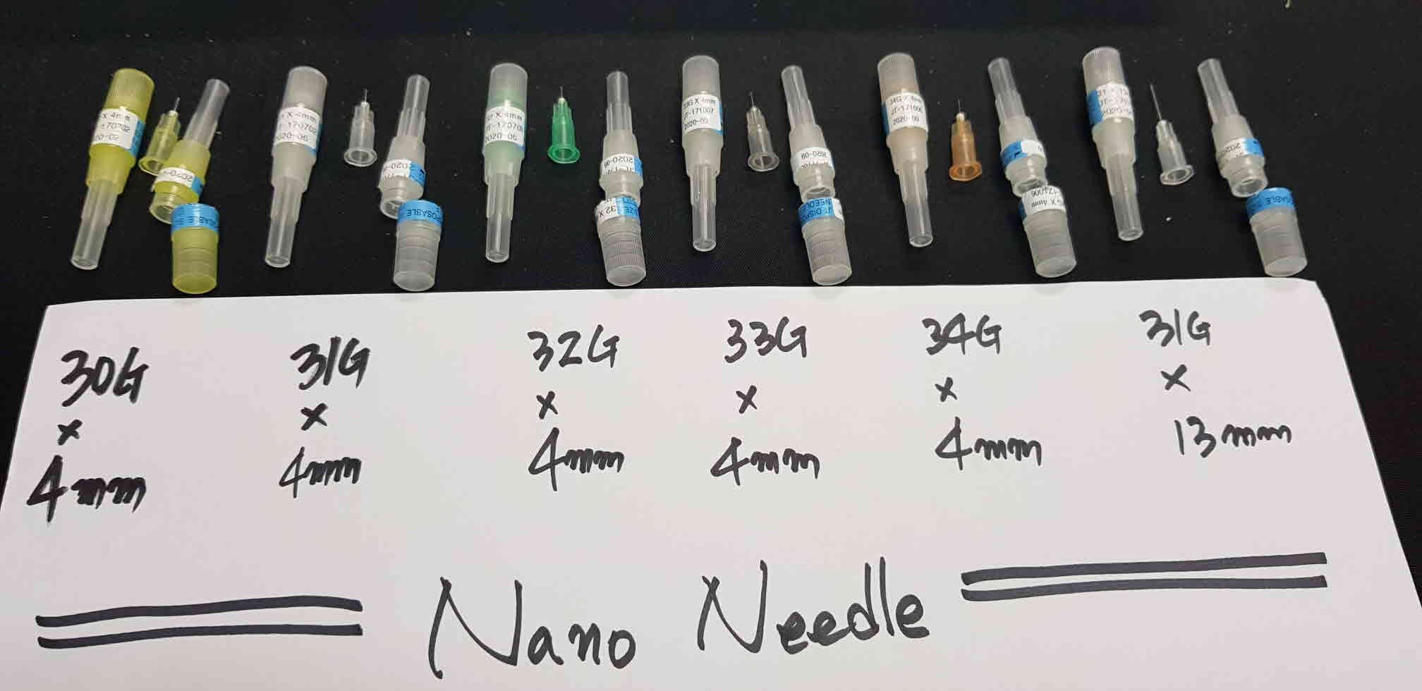 Nano Needle for mesotherapy purposes